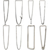 WERKSTATT MUNCHEN 925 silver necklace series collection German high degree of handmade WM-M3015-0 PWM8